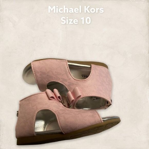 Toddler baby Girl’s Michael Kors sandals - Picture 3 of 5